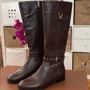 NIB Coach Maddie Calf Leather Boot